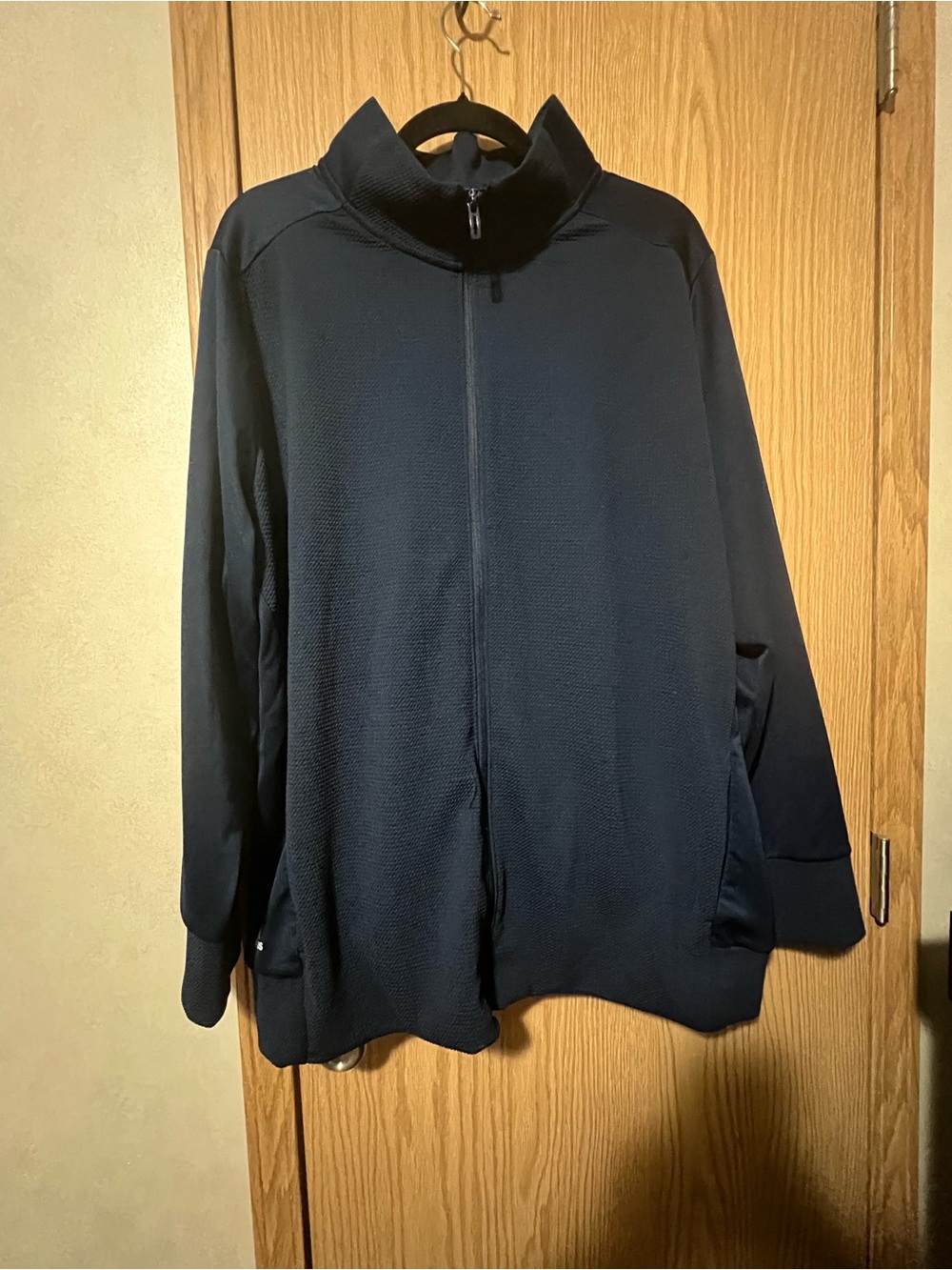 ADIDAS men’s navy size 2x  warm up jacket new without tags